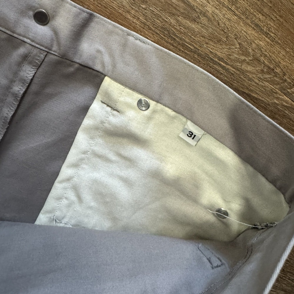 Tom James Men's Khaki Pants Sz 31 Preppy Classy Professional Designer - Picture 7 of 8